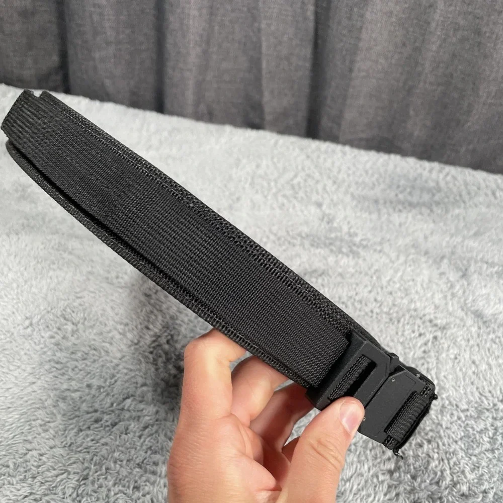 We The People Holsters Tactical Gun Belt SZ M 30-34 Made in USA Black EDC Gear